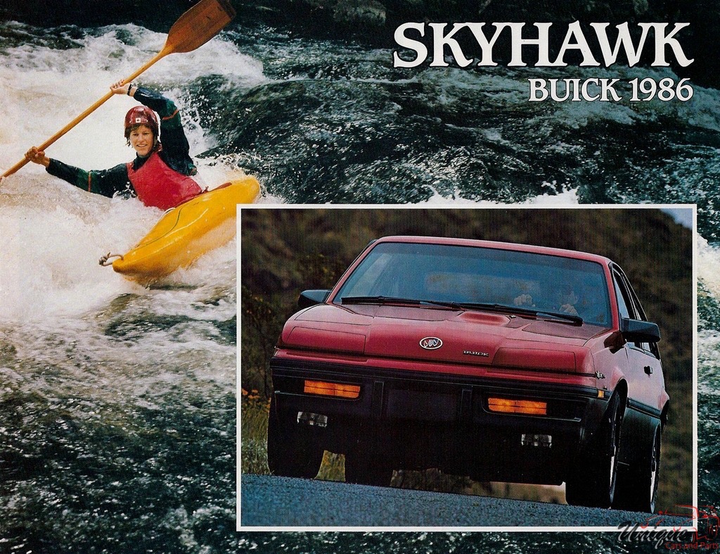 1986 Buick Skyhawk Brochure (Canada)